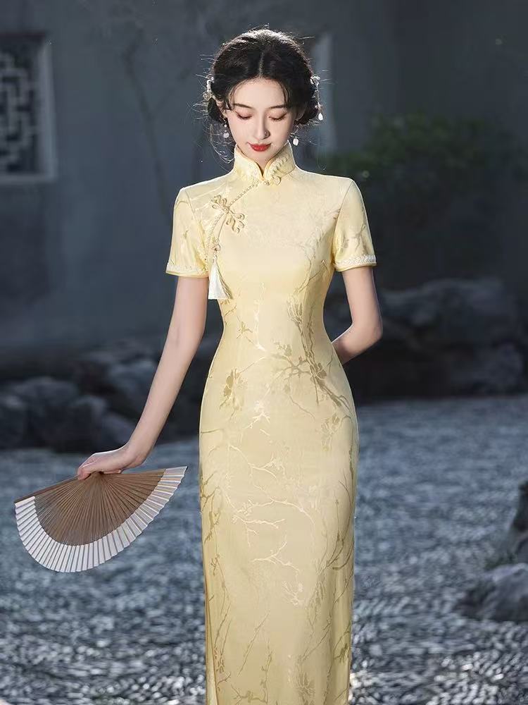 Chinese style skirt with Chinese style