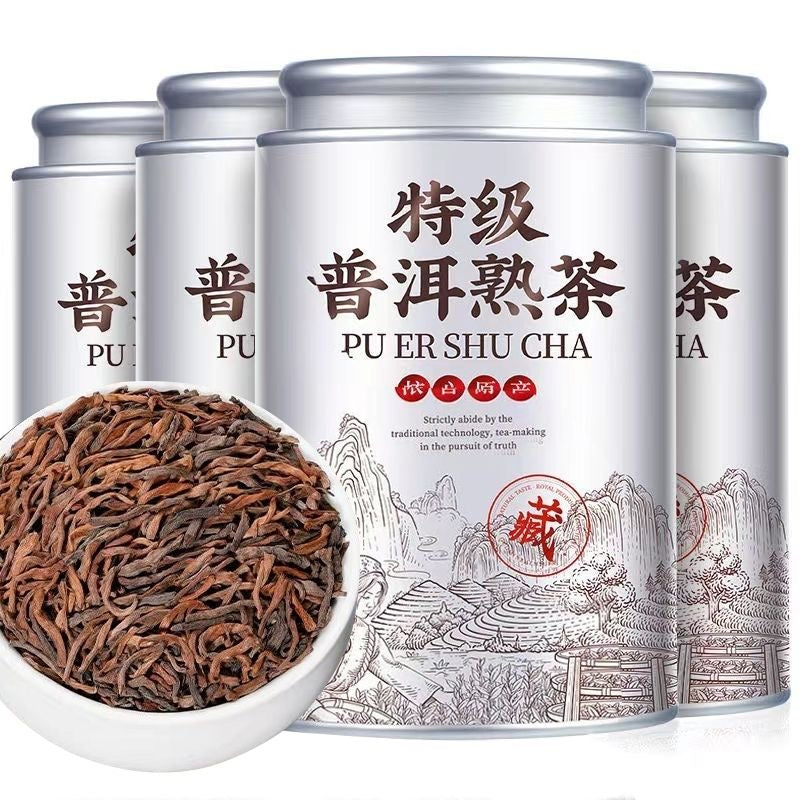 Organic ripe Pu 'er tea