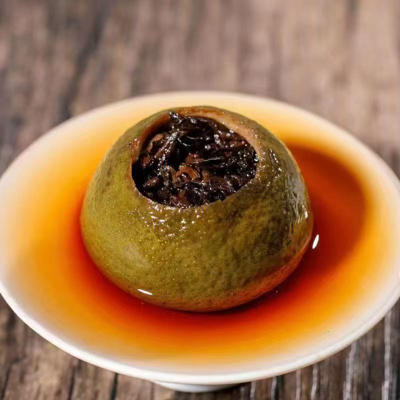 Green tangerine Pu 'er health-preserving tea